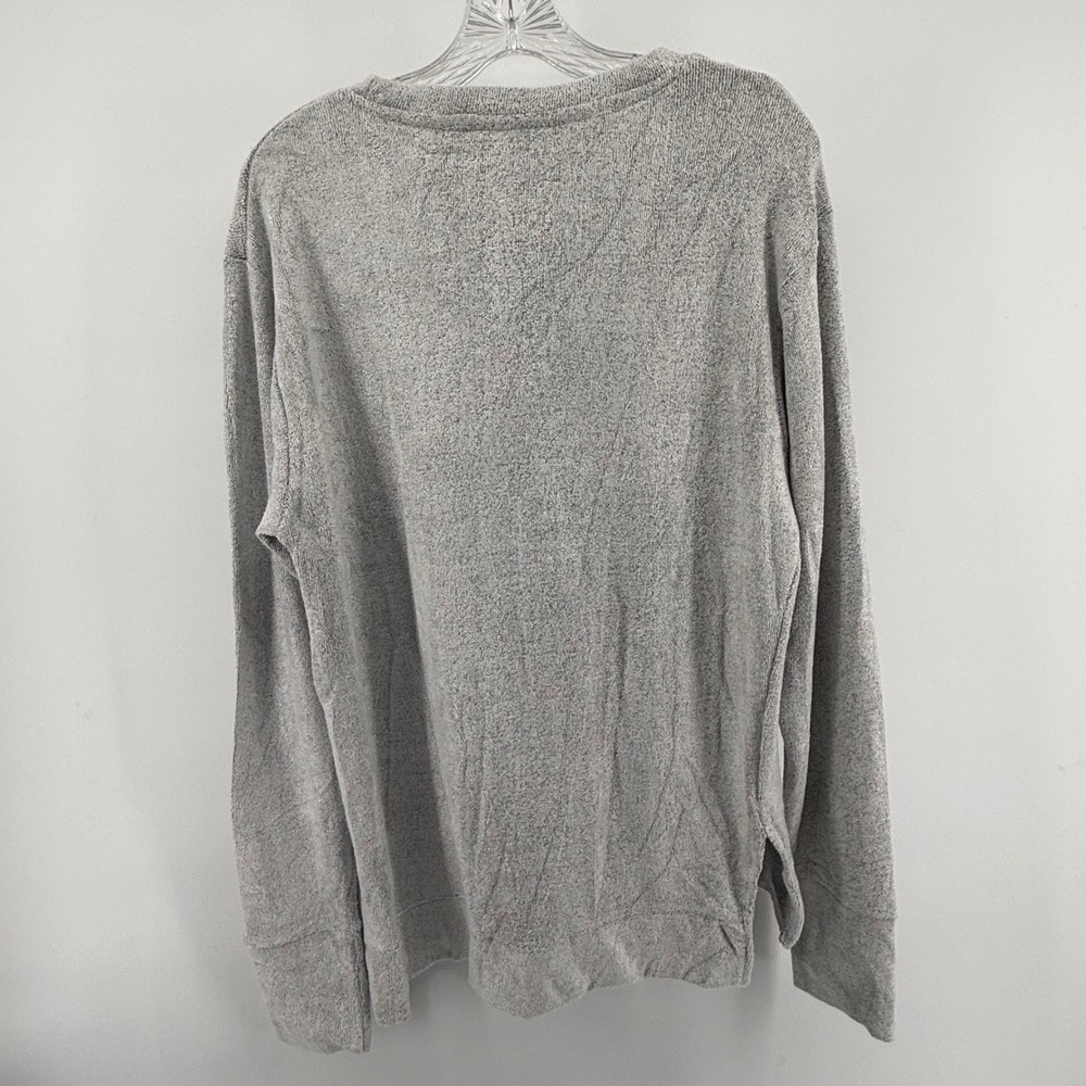 Royce Brand Womens Relax Graphic Terry Sweatshirt Heather Gray Long Sleeve L - Picture 6 of 7